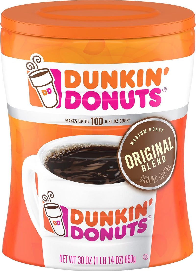 Dunkin' Donuts Original Blend Medium Roast Ground Coffee - Image 1